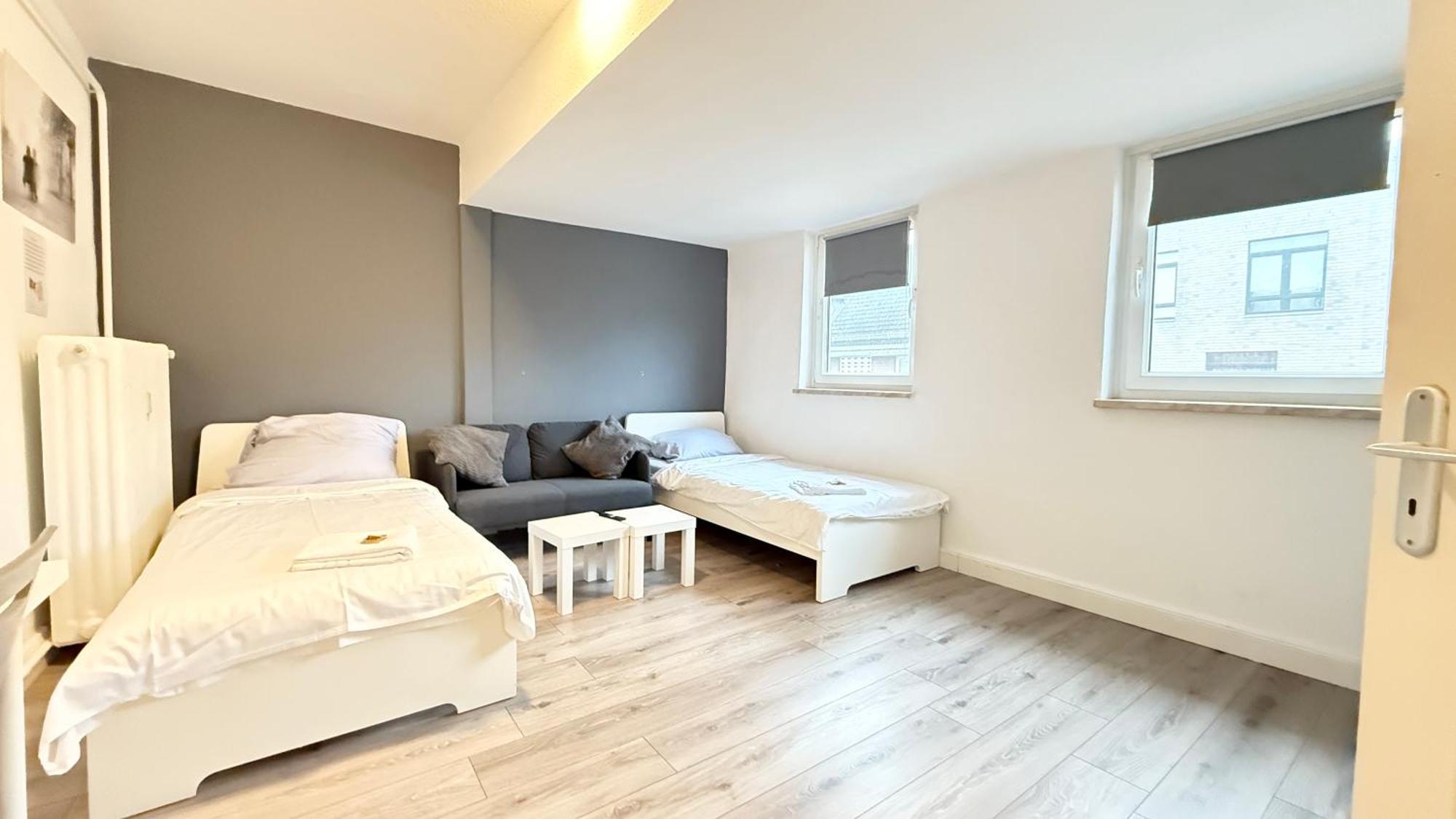 Apartments Im Herzen Von Neumuenster Innenstadt & Hbf Fusslaeufig, Mit Privatparkplatz 外观 照片